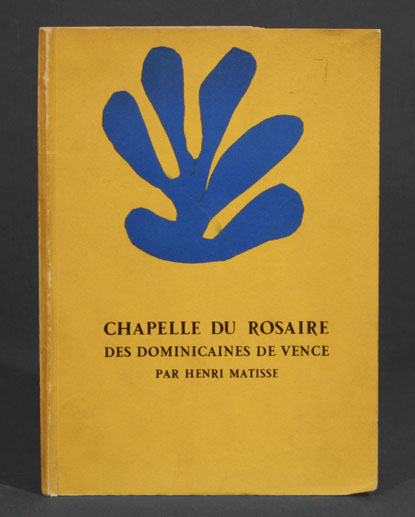 Henri Matisse: Chapelle du Rosaire, signed by Matisse