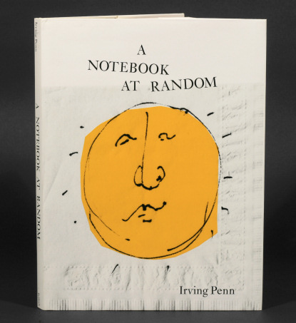 Irving Penn: Notebook at Random, first edition signed by Penn