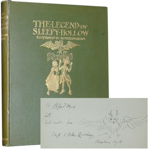 Arthur Rackham: The Legend of Sleepy Hollow, signed by Rackham